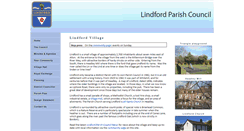 Desktop Screenshot of lindfordpc.org.uk