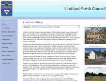 Tablet Screenshot of lindfordpc.org.uk